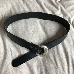 Black Belt w/ Silver Buckle